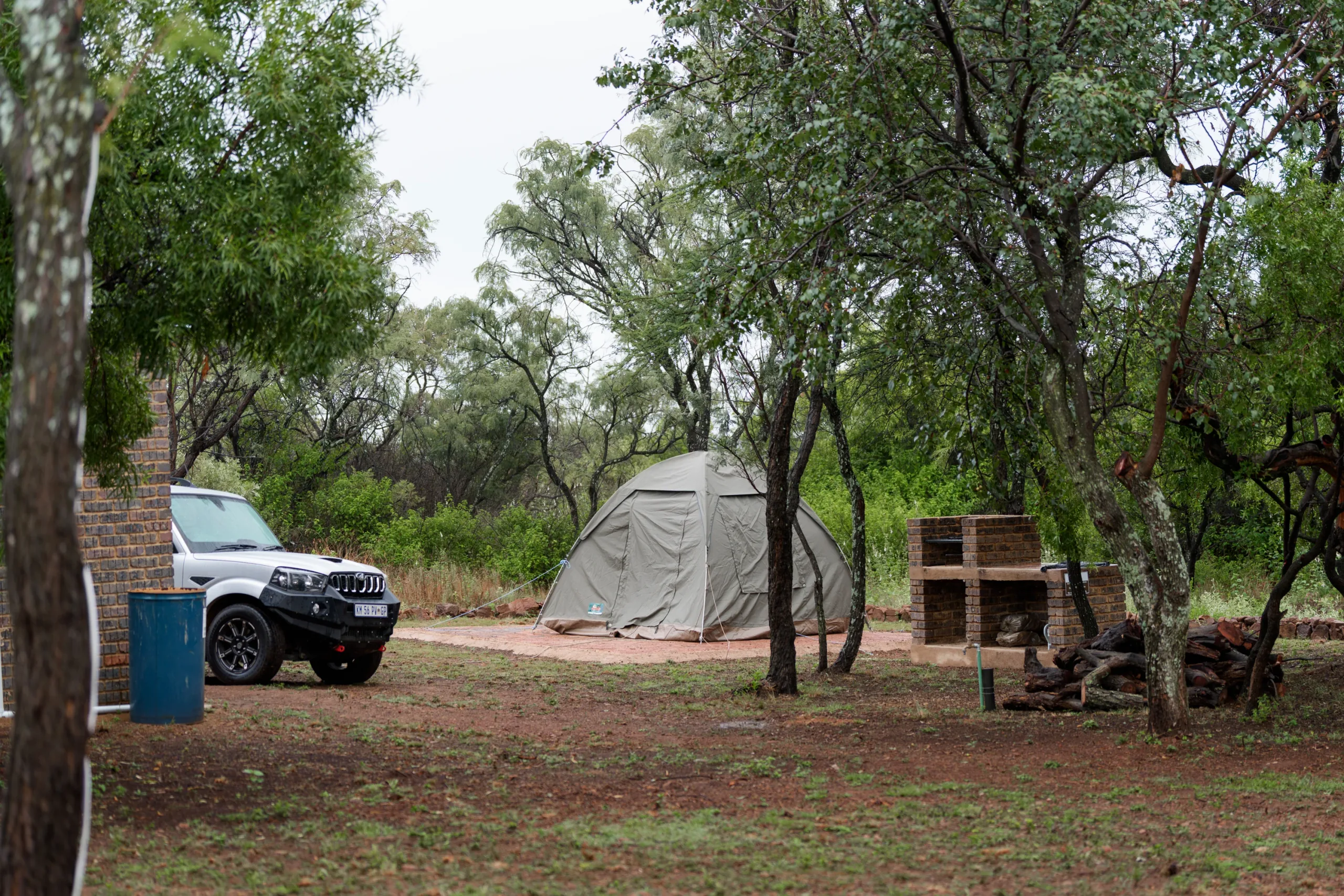 Camping at Impala Game Ranch