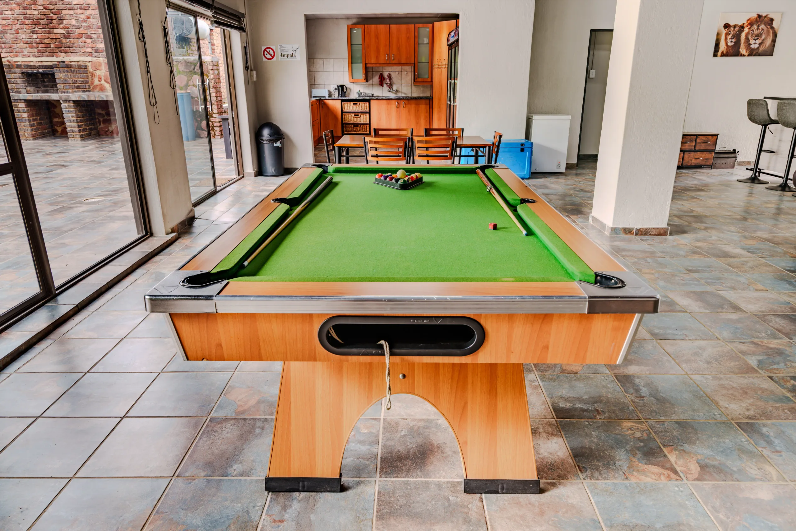 Shared entertainment area
